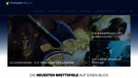 What Brettspiele-magazin.de website looked like in 2021 (3 years ago)