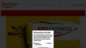 What Biber-express.de website looked like in 2021 (2 years ago)