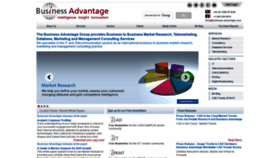 What Business-advantage.com website looked like in 2021 (3 years ago)