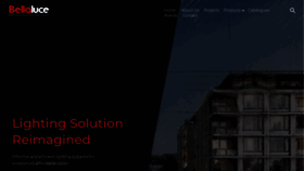 What Bellalucelighting.com.au website looked like in 2021 (4 years ago)