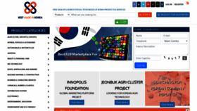 What Bestmadeinkorea.com website looked like in 2021 (3 years ago)