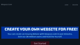 What Blogozz.com website looked like in 2021 (2 years ago)
