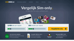 What Belwinkel.nl website looked like in 2021 (2 years ago)