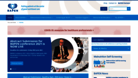 What Bapen.org.uk website looked like in 2021 (4 years ago)