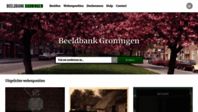 What Beeldbankgroningen.nl website looked like in 2021 (2 years ago)