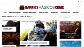 What Barriosmagicos.com.mx website looked like in 2021 (3 years ago)