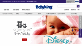 What Babyking.com website looked like in 2021 (2 years ago)