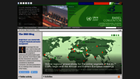 What Basel.int website looked like in 2021 (4 years ago)
