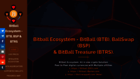 What Bitball-btb.com website looked like in 2021 (2 years ago)