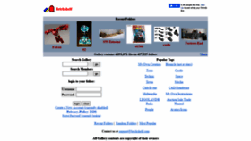 What Brickshelf.com website looked like in 2021 (2 years ago)