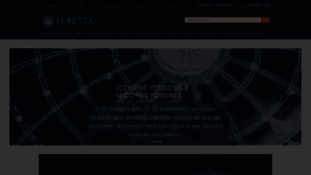 What Beretta.it website looked like in 2021 (3 years ago)
