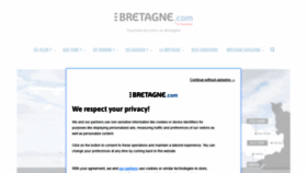 What Bretagne.com website looked like in 2021 (2 years ago)