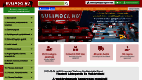 What Bulimoci.hu website looked like in 2021 (2 years ago)