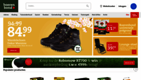 What Boerenbond.nl website looked like in 2021 (4 years ago)