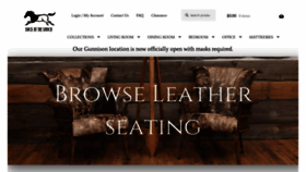 What Backattheranchfurniture.com website looked like in 2021 (4 years ago)