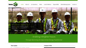 What Beraucoal.co.id website looked like in 2021 (2 years ago)
