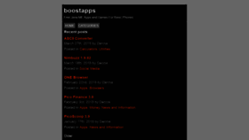 What Boostapps.com website looked like in 2021 (2 years ago)