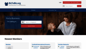 What Biztobiz.org website looked like in 2021 (2 years ago)