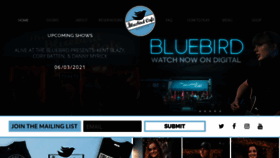 What Bluebirdcafe.com website looked like in 2021 (2 years ago)