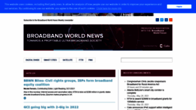 What Broadbandworldnews.com website looked like in 2021 (2 years ago)