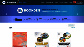 What Bookden.in website looked like in 2021 (2 years ago)