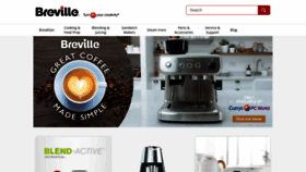 What Breville.co.uk website looked like in 2021 (2 years ago)
