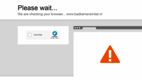 What Badkamerwinkel.nl website looked like in 2021 (2 years ago)