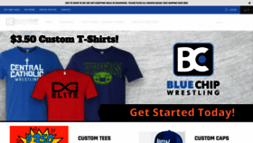 What Bluechipwrestling.com website looked like in 2021 (2 years ago)