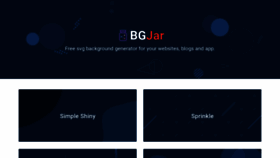 What Bgjar.com website looked like in 2021 (3 years ago)