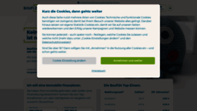 What Baufi24.de website looked like in 2021 (2 years ago)