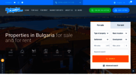 What Bulgarianproperties.com website looked like in 2021 (2 years ago)