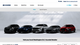 What Buyhyundai.com website looked like in 2021 (2 years ago)