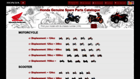 What Bike-parts-honda.com website looked like in 2021 (2 years ago)
