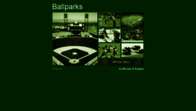 What Ballparks.com website looked like in 2021 (2 years ago)