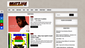 What Beatzjam.com website looked like in 2021 (2 years ago)