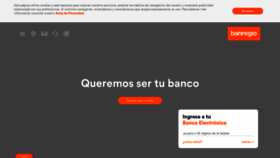 What Banregio.com website looked like in 2021 (2 years ago)