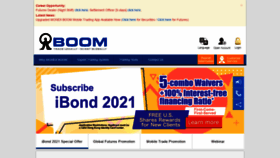 What Boom.com website looked like in 2021 (2 years ago)