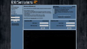 What Bbsmates.com website looked like in 2021 (2 years ago)