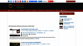 What Bookmarkfollow.com website looked like in 2021 (2 years ago)