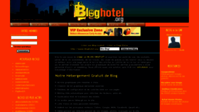 What Bloghotel.org website looked like in 2021 (2 years ago)