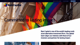 What Baincapital.com website looked like in 2021 (2 years ago)
