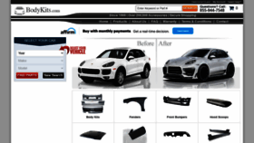 What Bodykits.com website looked like in 2021 (2 years ago)