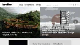 What Bustler.net website looked like in 2021 (2 years ago)