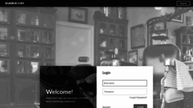 What Barberlife.com website looked like in 2021 (2 years ago)
