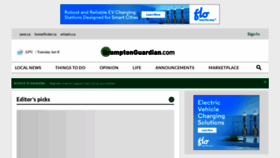 What Bramptonguardian.com website looked like in 2021 (2 years ago)
