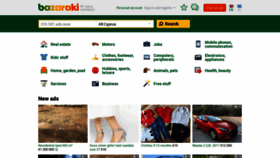 What Bazaraki.com website looked like in 2021 (4 years ago)
