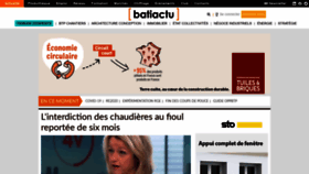 What Batiactu.com website looked like in 2021 (2 years ago)