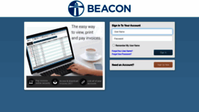What Beaconroofingsupply.billtrust.com website looked like in 2021 (2 years ago)