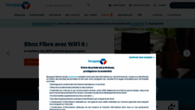 What Bouyguestelecom.fr website looked like in 2021 (2 years ago)