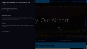What Belfastcityairport.com website looked like in 2021 (2 years ago)